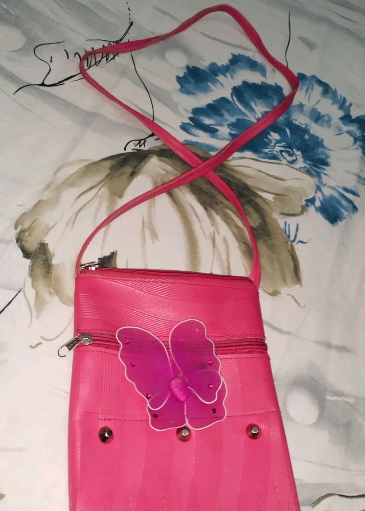 Pink Sling Bag