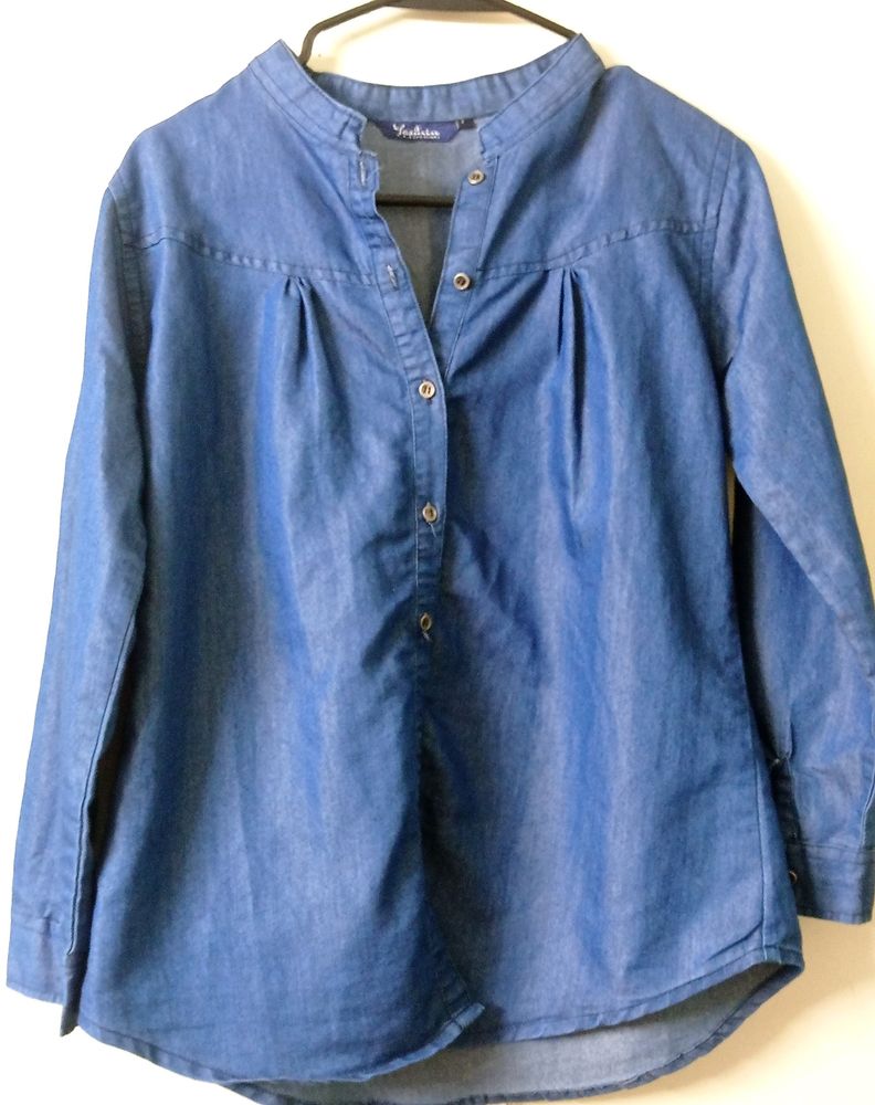 Denim Blue Coloured Shirt