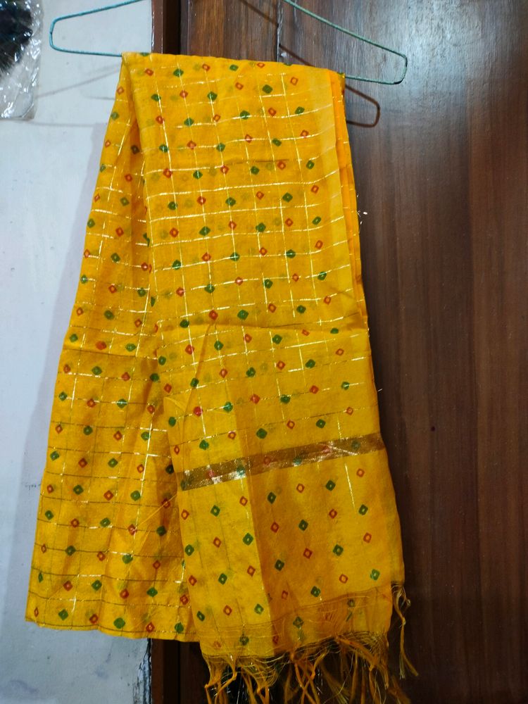 Yellow Dupatta