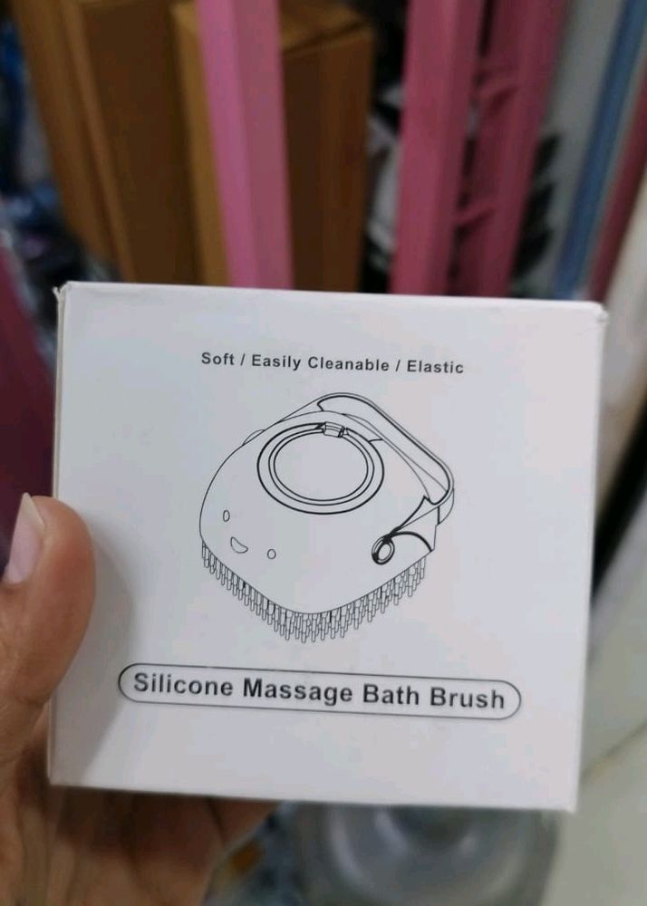 SILICON BATH BRUSH