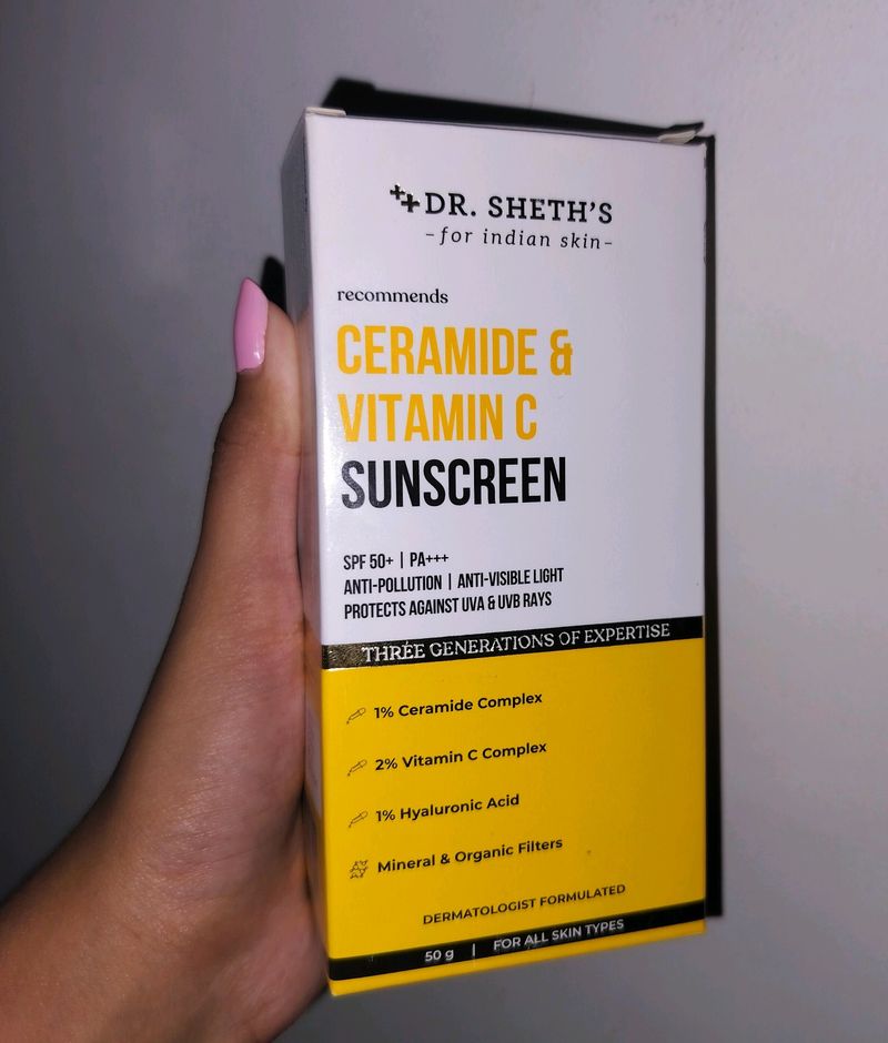 Dr Sheth's Sunscreen