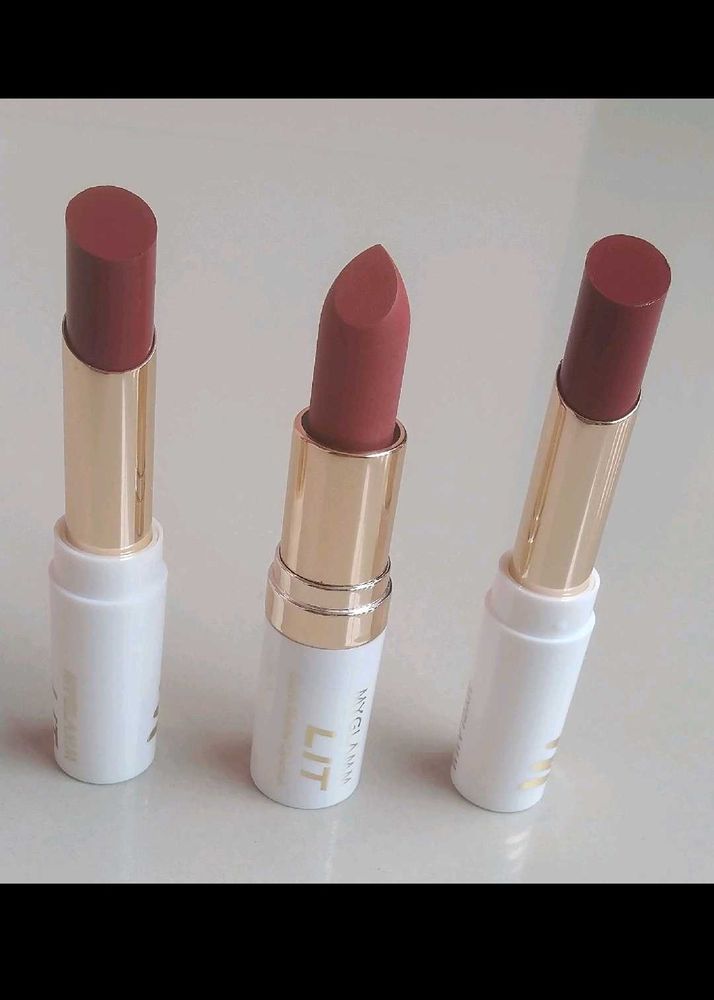 Combo Of 3 Lipstick