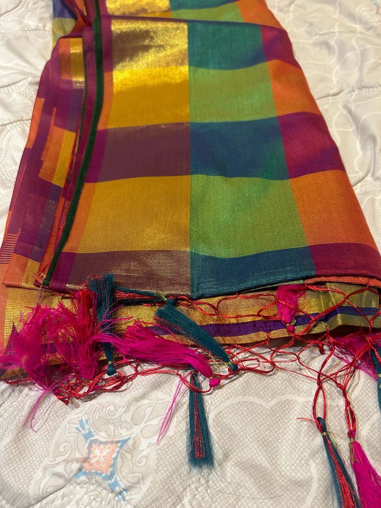 Multicolor Saree