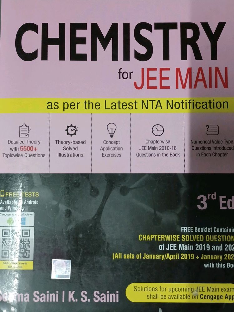 CENGAGE CHEMISTRY FOR JEE