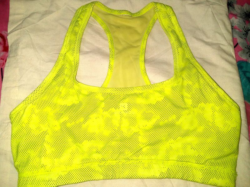 Imported Neon Colour Sports Bra