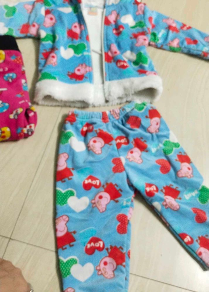 Peppa Pig Woolen Dress For Kids