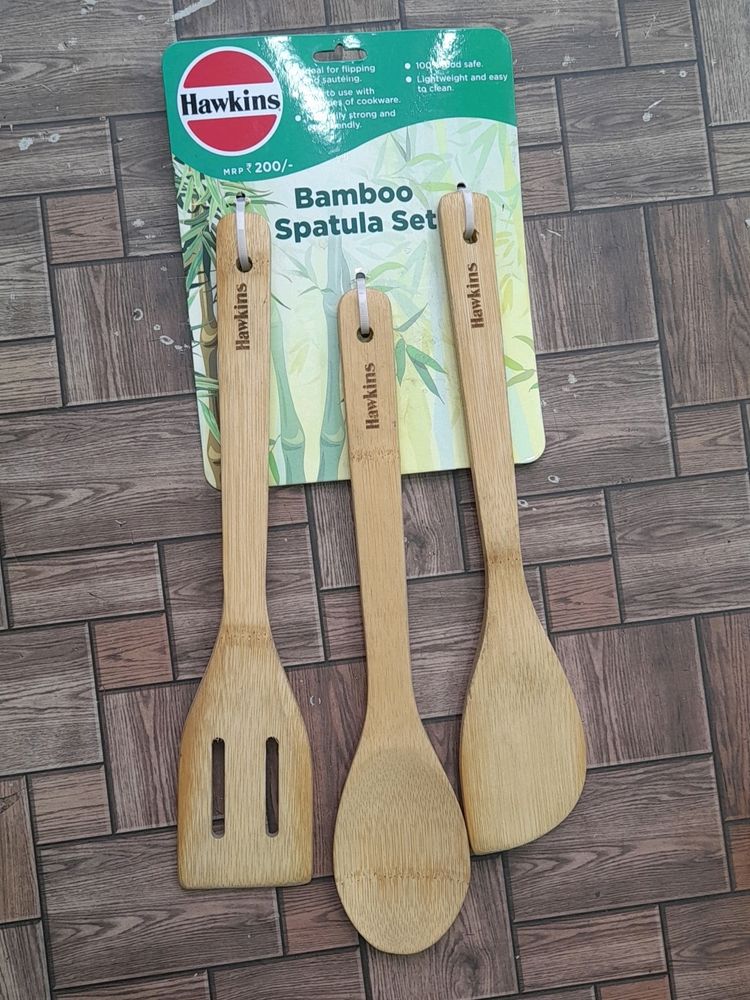 HAWKINS BAMBOO SPATULA SET OF 3