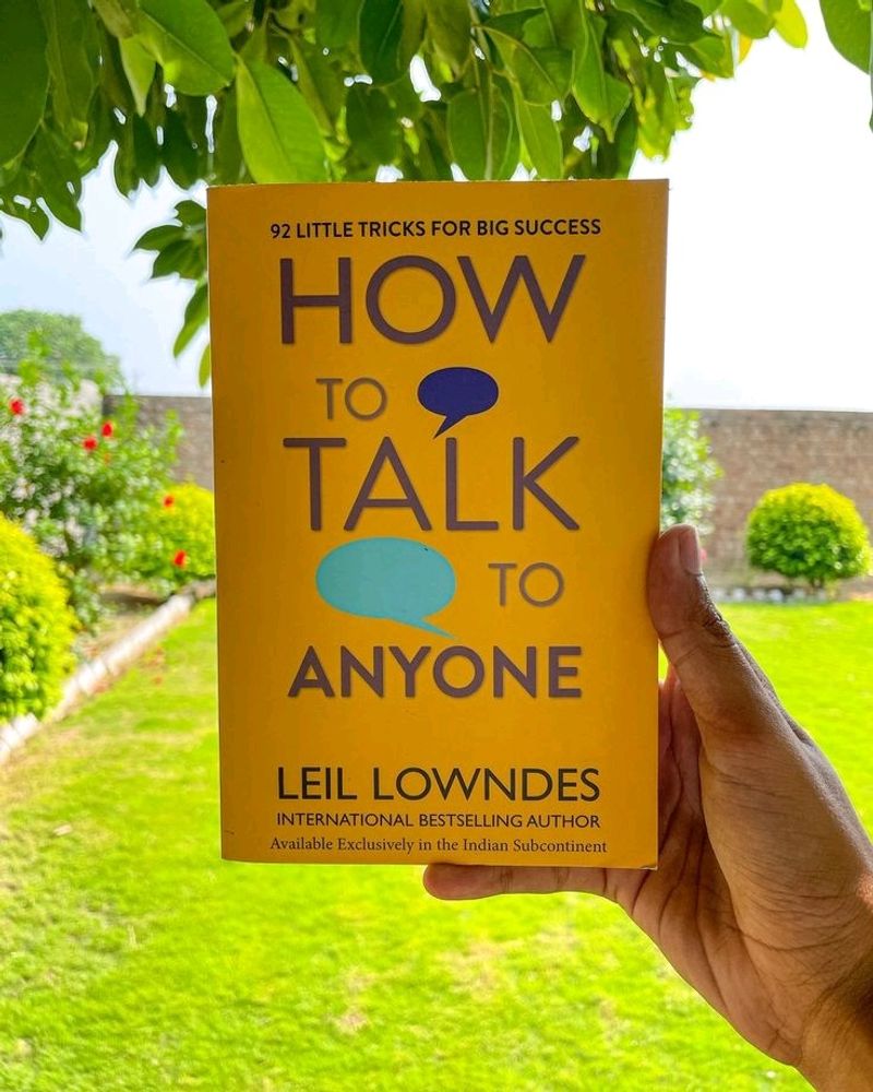 How To Talk Self Help Book