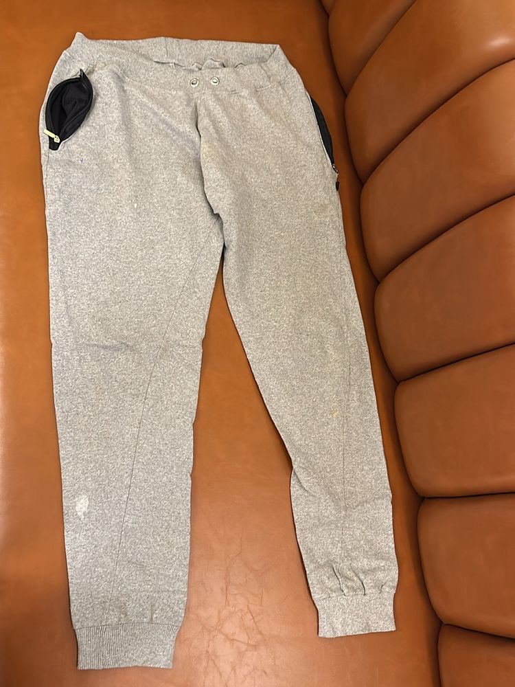 Grey Track Pants