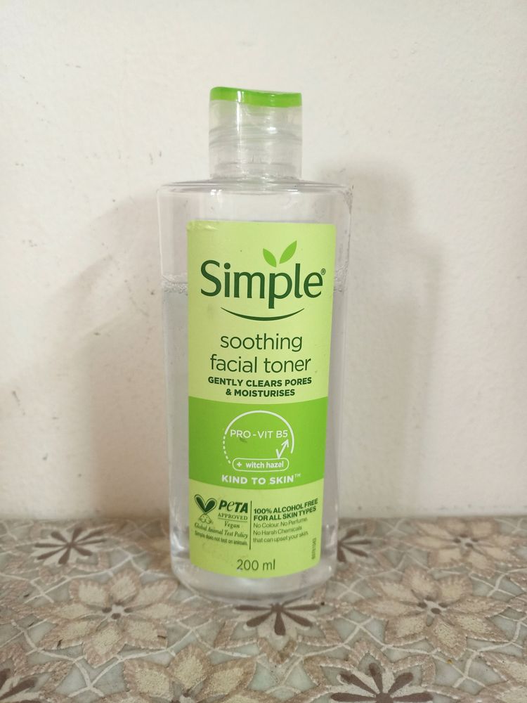 •SIMPLE Soothing Facial  Toner