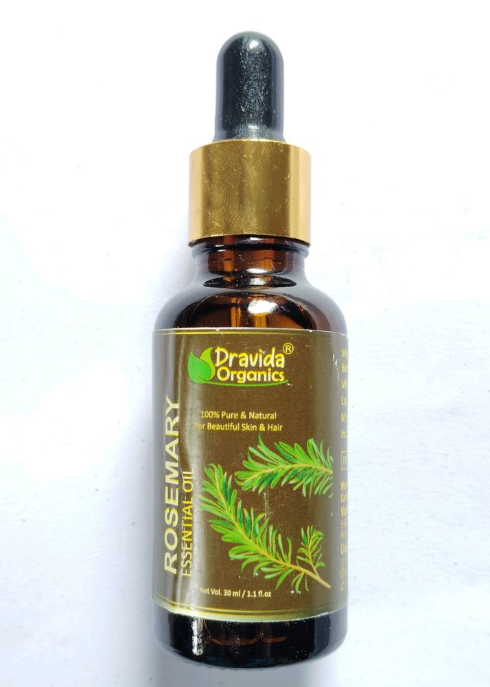 Dravida Organics Rosemary Essential Oil