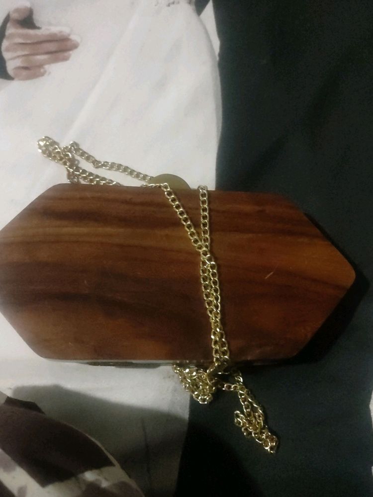 Wooden Clutche