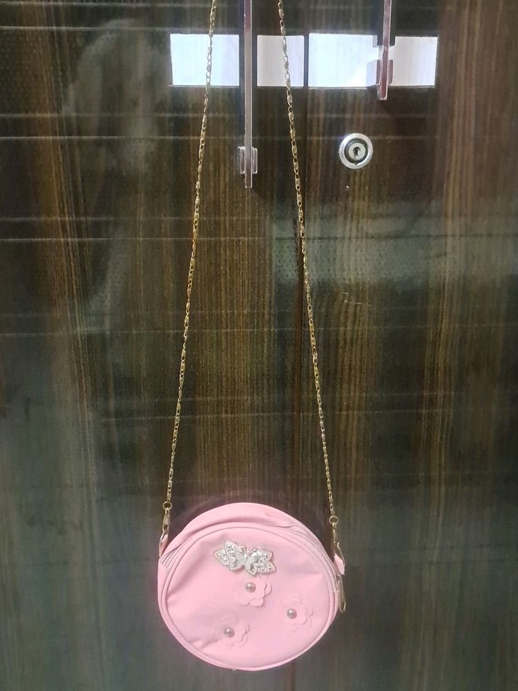 Pink Hanging Bag for Girls