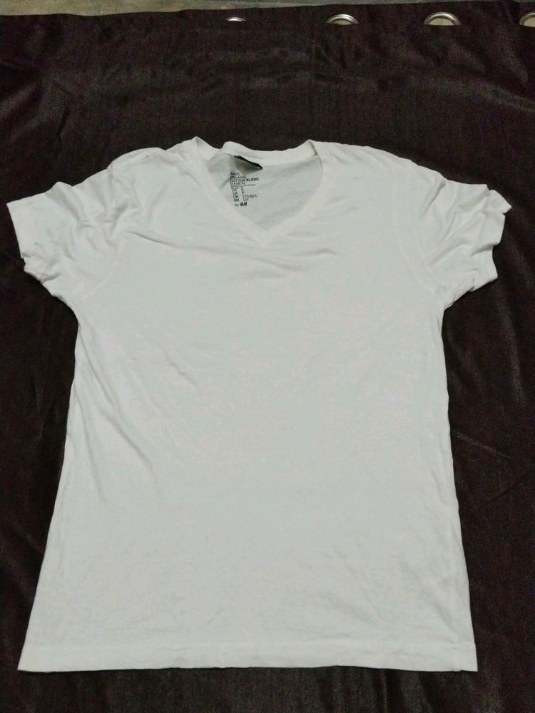 H/M White T Shirt