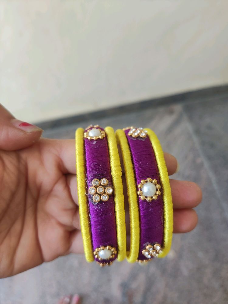 Silk Thread Bangles