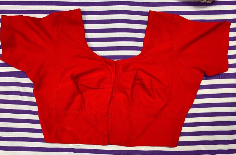 BRAND NEW VERMILLION RED BLOUSE