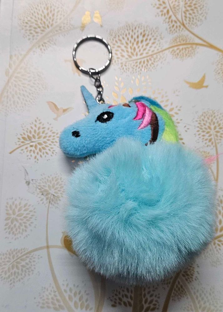 Unicorn Keychain ✨️🎀 Available In Blue Colour 💘