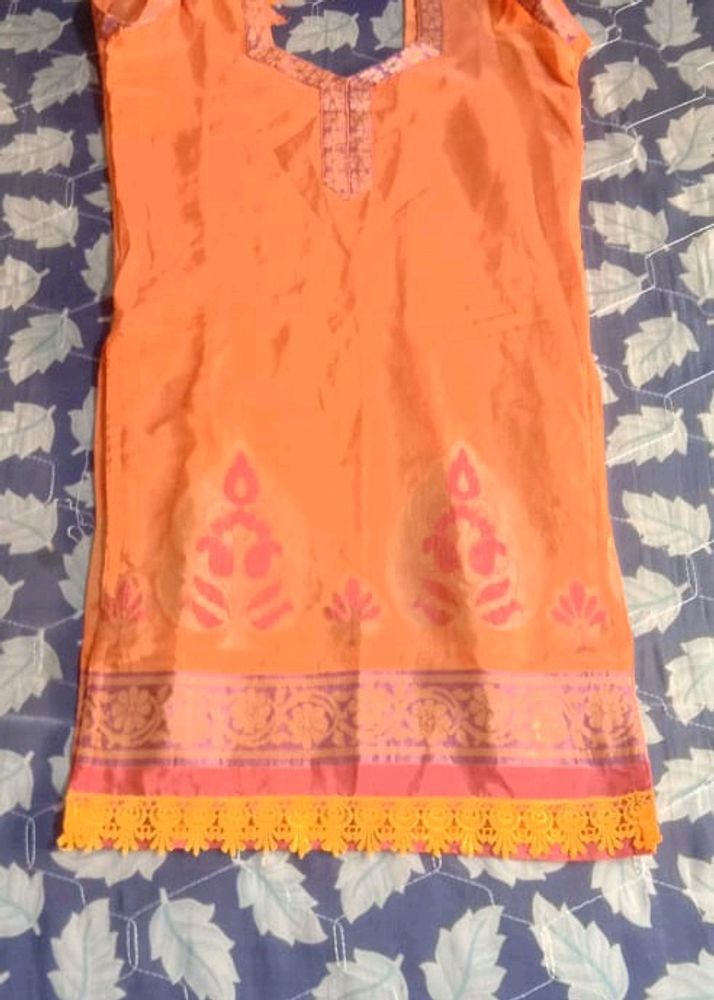 New Kurti I Wear Only 2/ 3 Times Size Issue That Why I M Selling