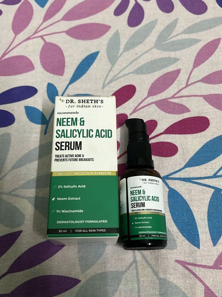 Dr Sheths Neem & Salicylic Acid Serum