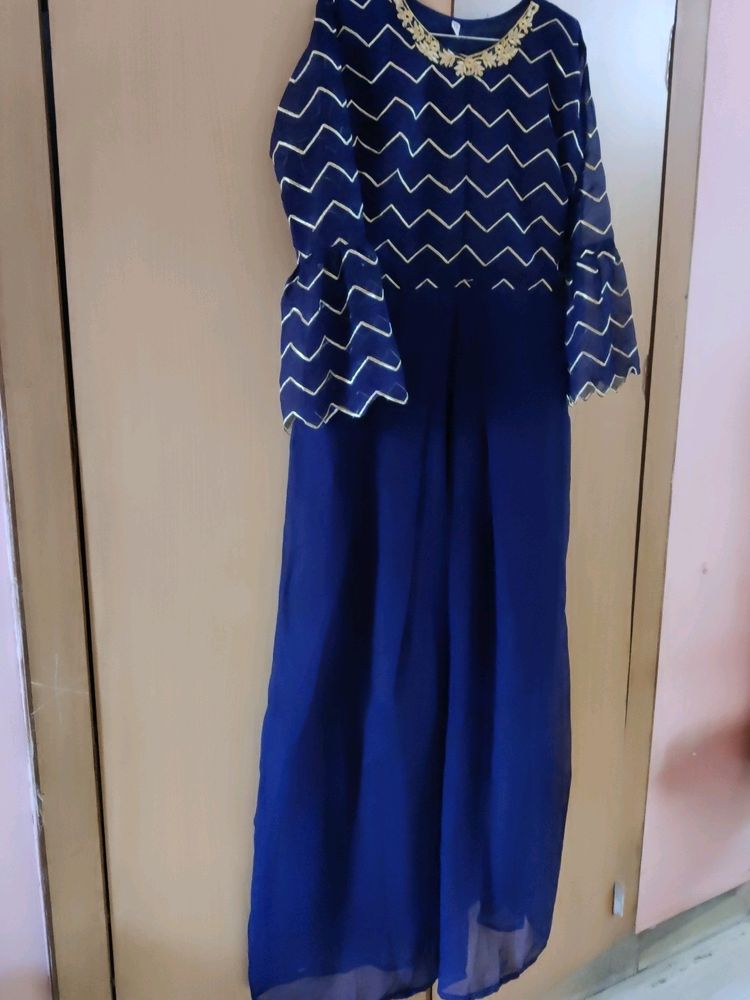 M Size Ethnic Gown