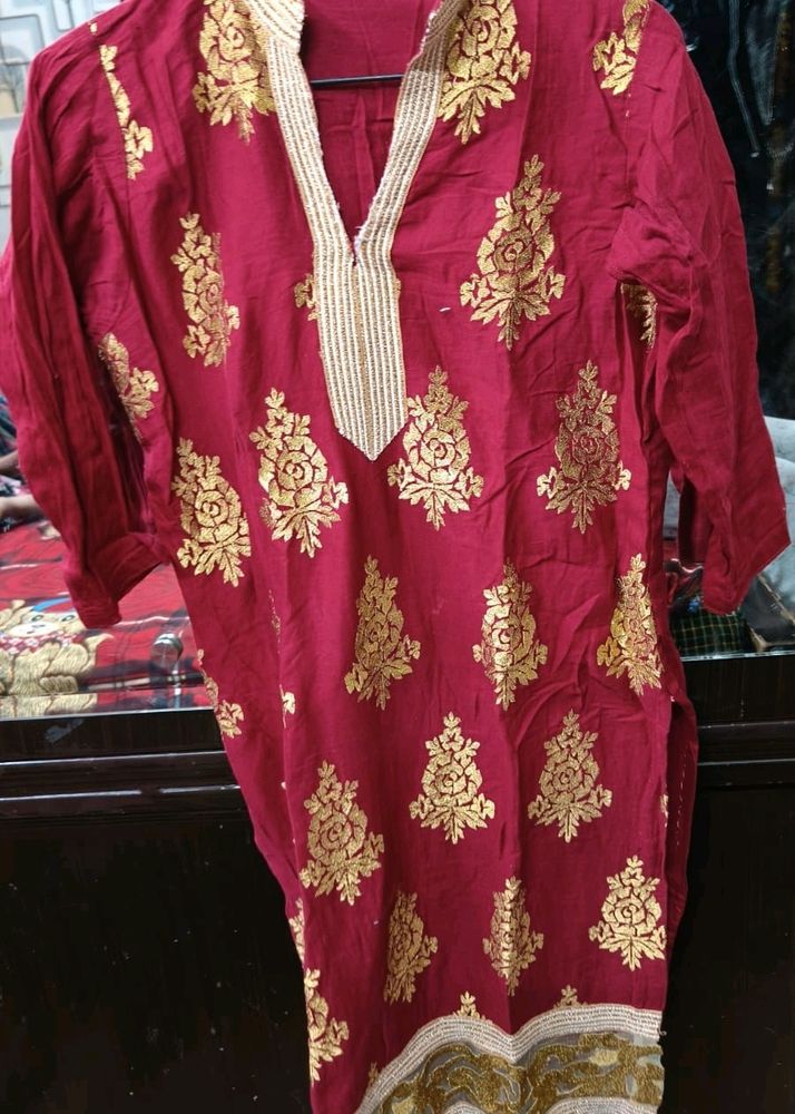 Women Kurta Set With Salwar