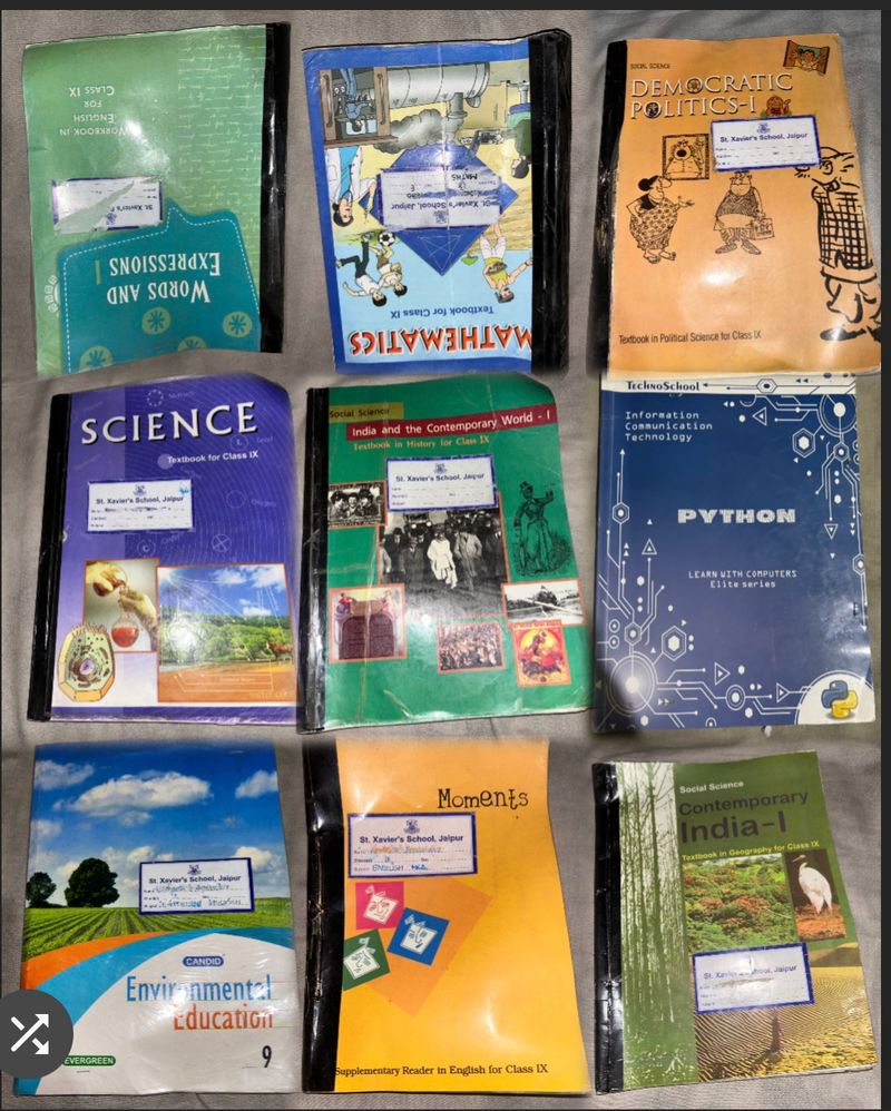 CLASS 9 NCERT FULL COURSE BOOKS