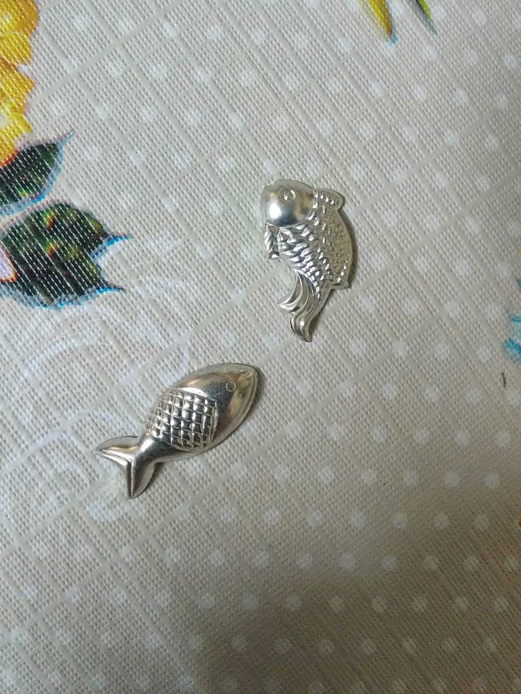 Pure Silver Fish For Diwali 🪔