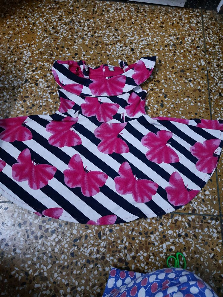 beutifull hojari frock for 3,4 age girl