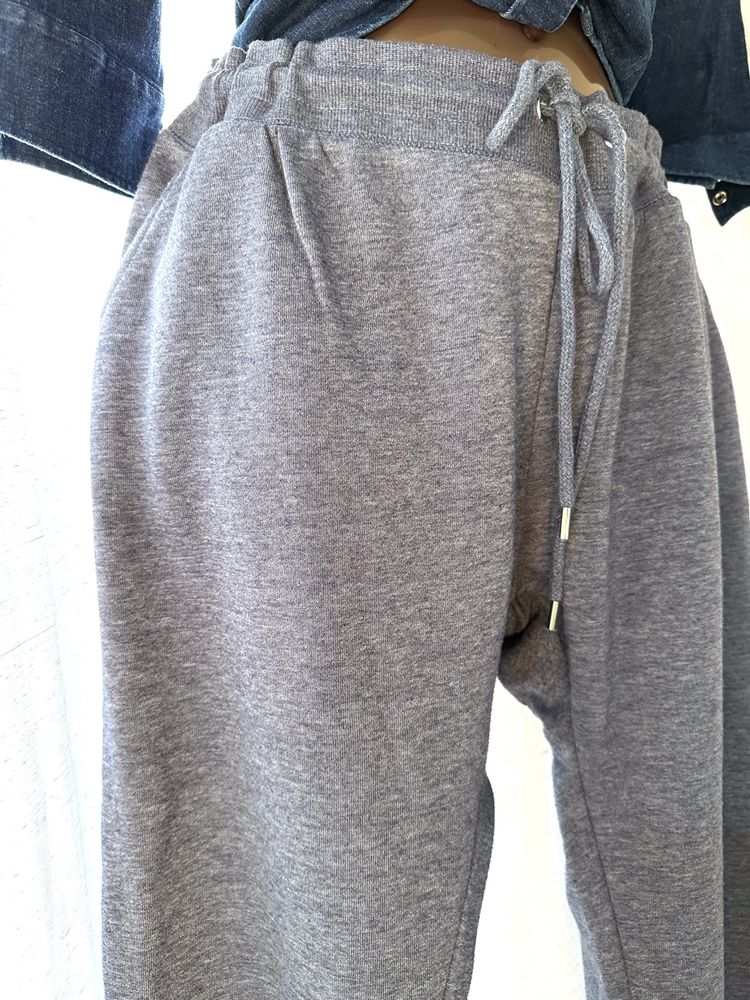 Blueish Grey Primark London Track Pants