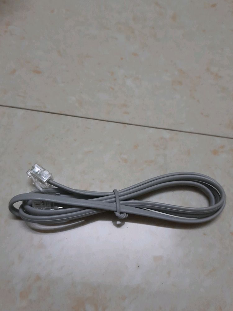 RJ11  Cable For Landline & Network Adaptor.