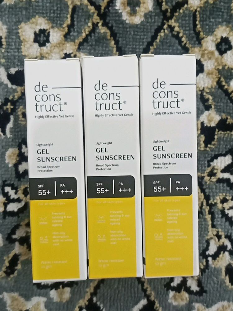 Deconstrut Gel Sunscreen