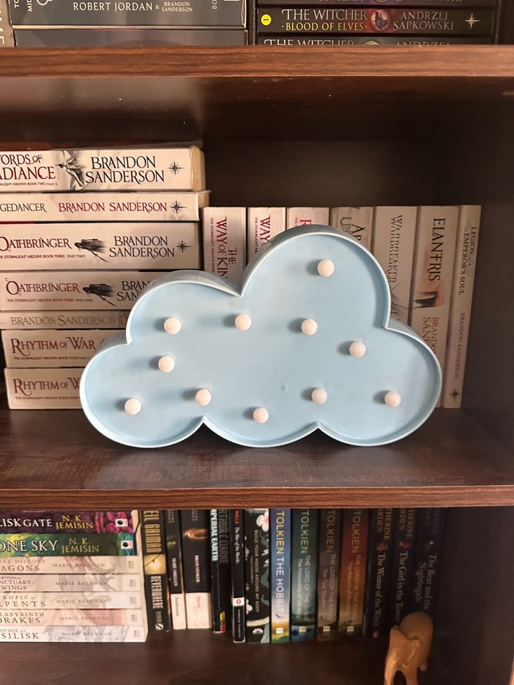 Cloud Lightup Showpiece