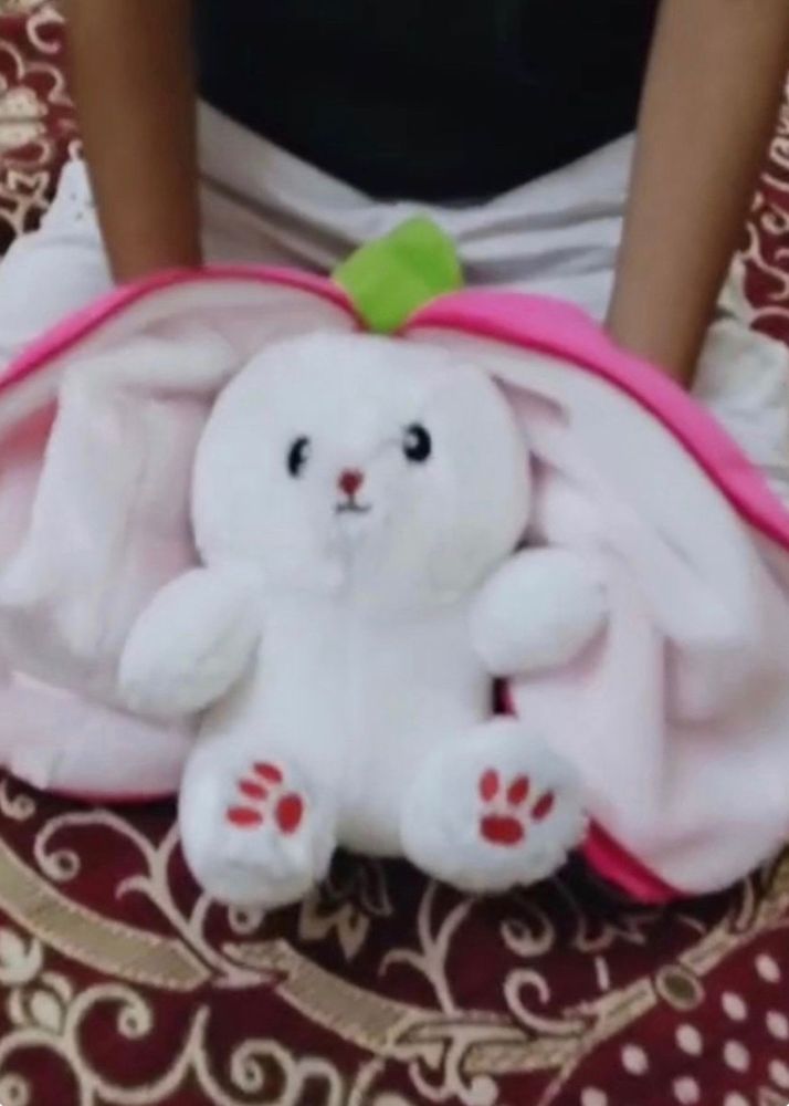 ❤️Cute Big Ear  Bunny Rabbit Soft Toy Full New ❤️