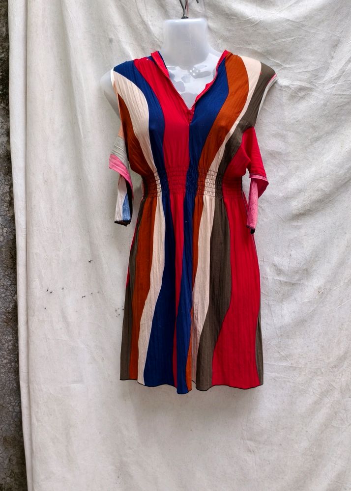 CUTE MULTI COLOUR DRESS