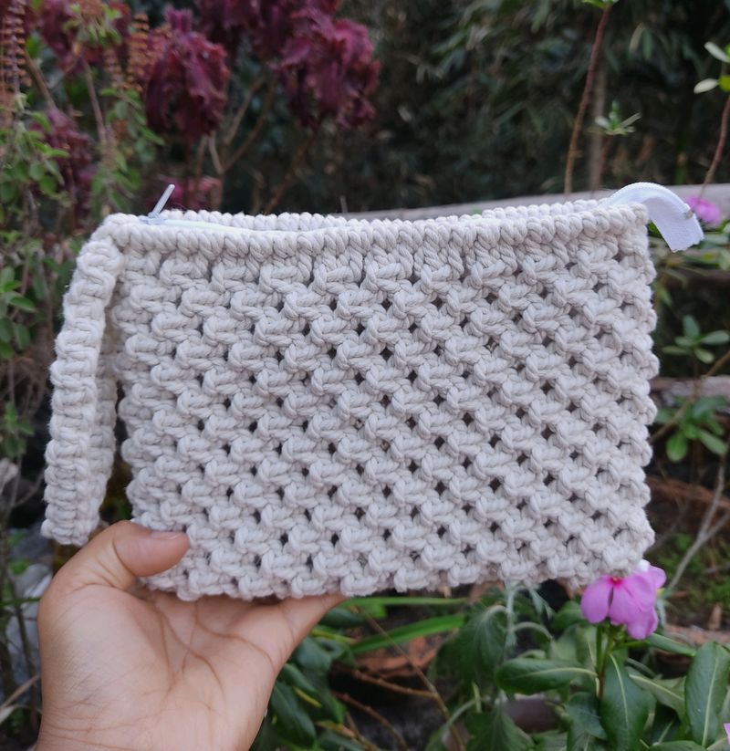 Wallet Or Purse Bag Macrame