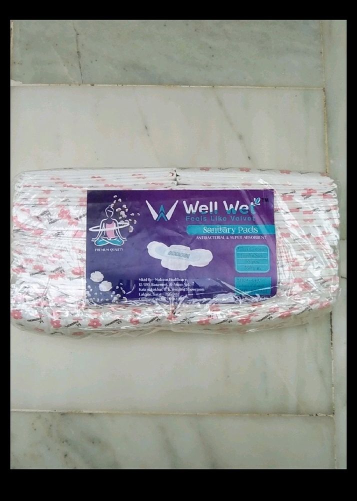 Wellwet Senetary Pad Jumbo 35