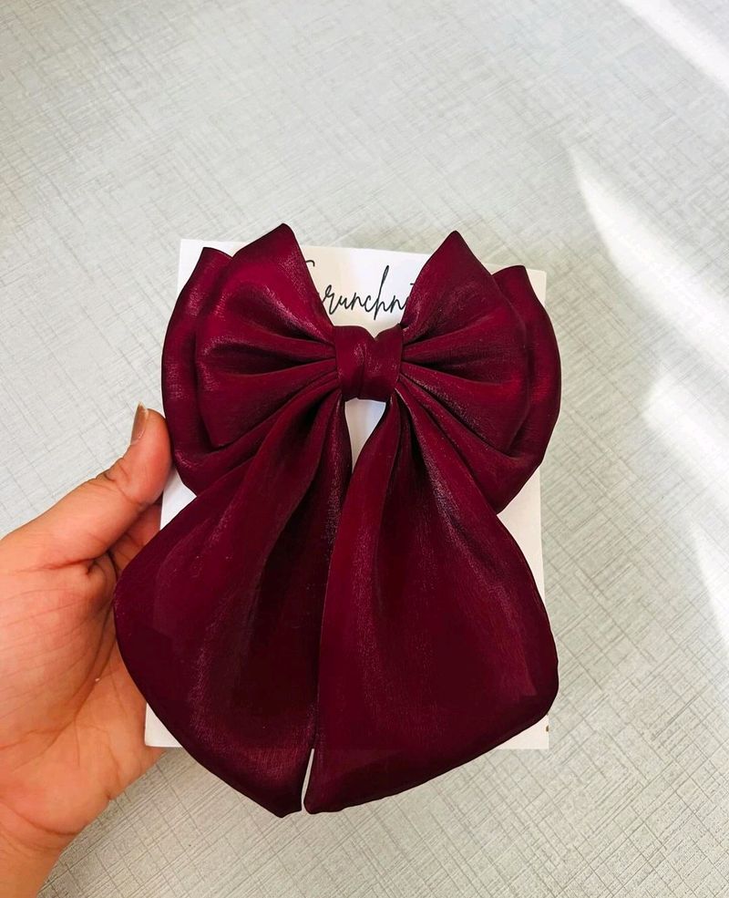 Beautiful Tail Hair Bow Clip