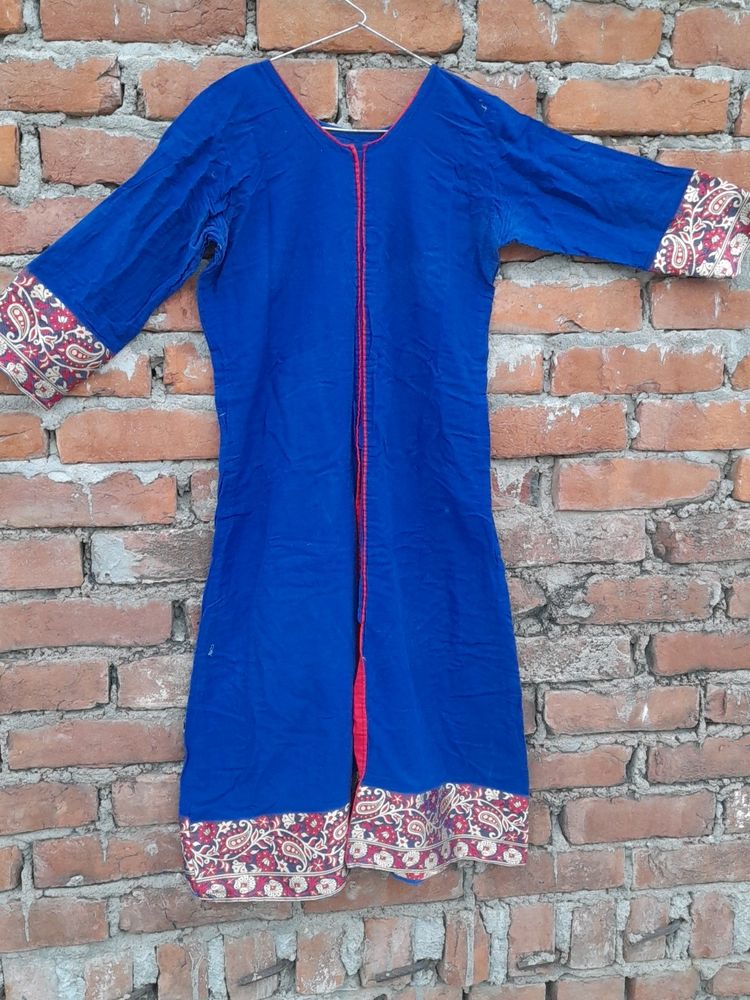 A Shape Kurta 👏 Front Open