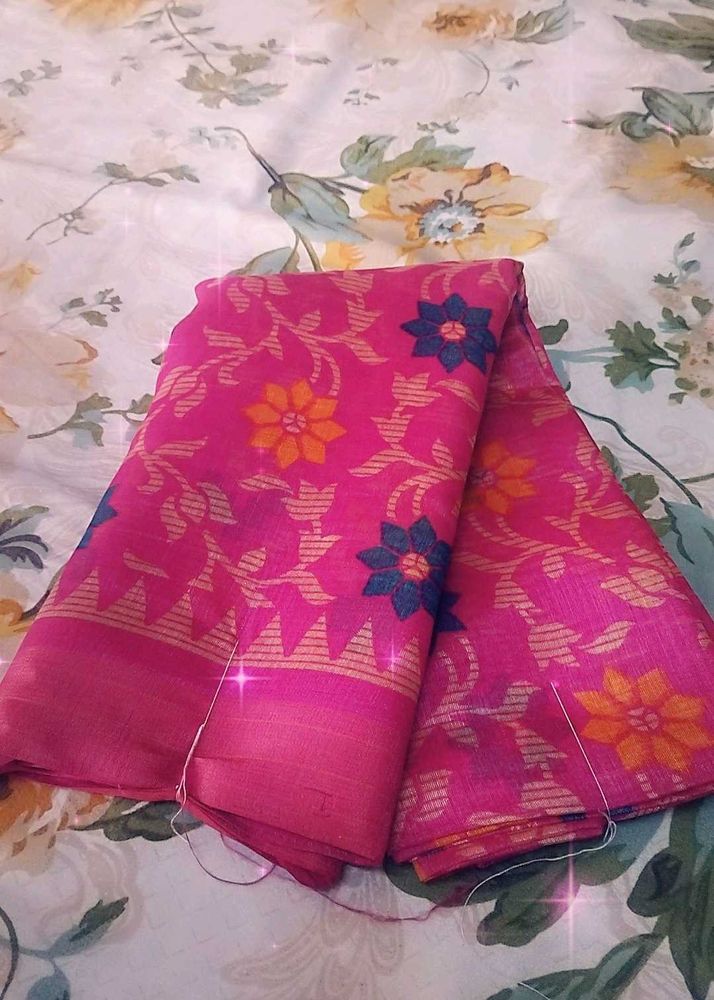 Pink Saree