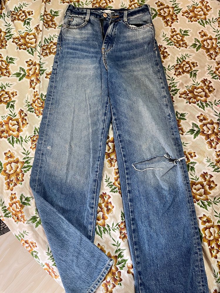 zara staight fit jeans