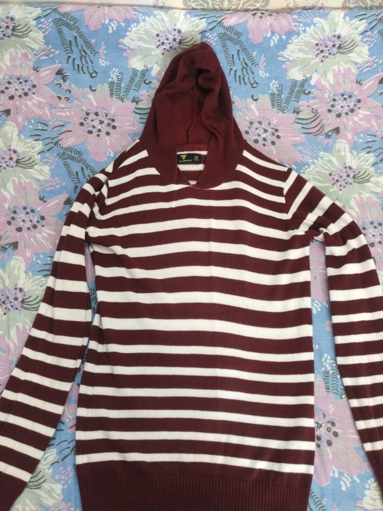 Marron Teamspirit Sweatshirt In Size XS