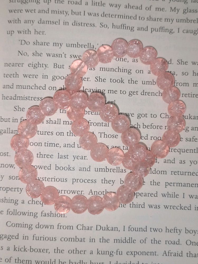 💖Pink Crackle Bracelet💖