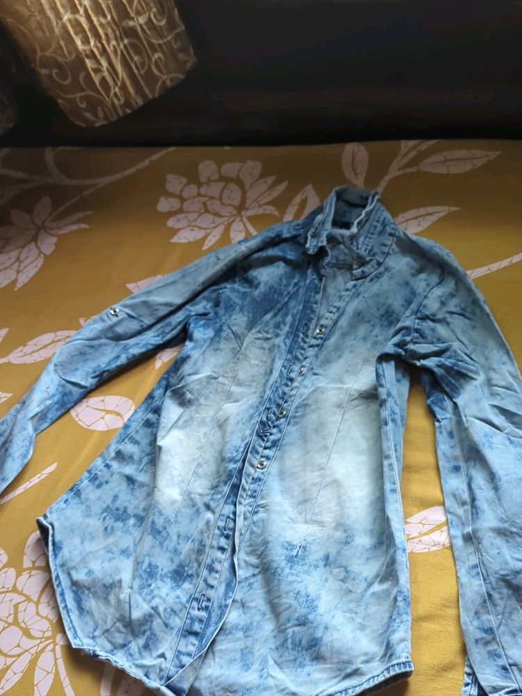 Denim shirt & Jacket 2 In 1