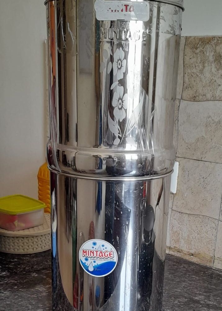 Three Candle Steel Water Filter