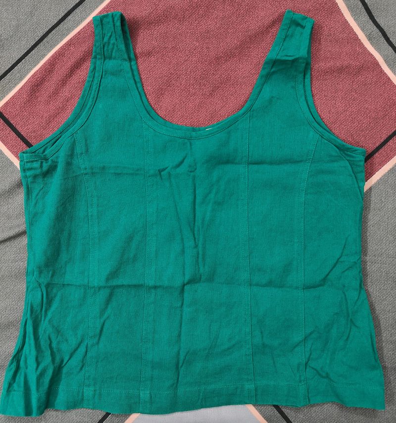 Sea Green 💚 Crop Tank Top