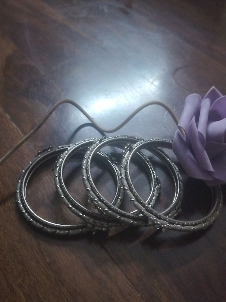 Silver Bangles