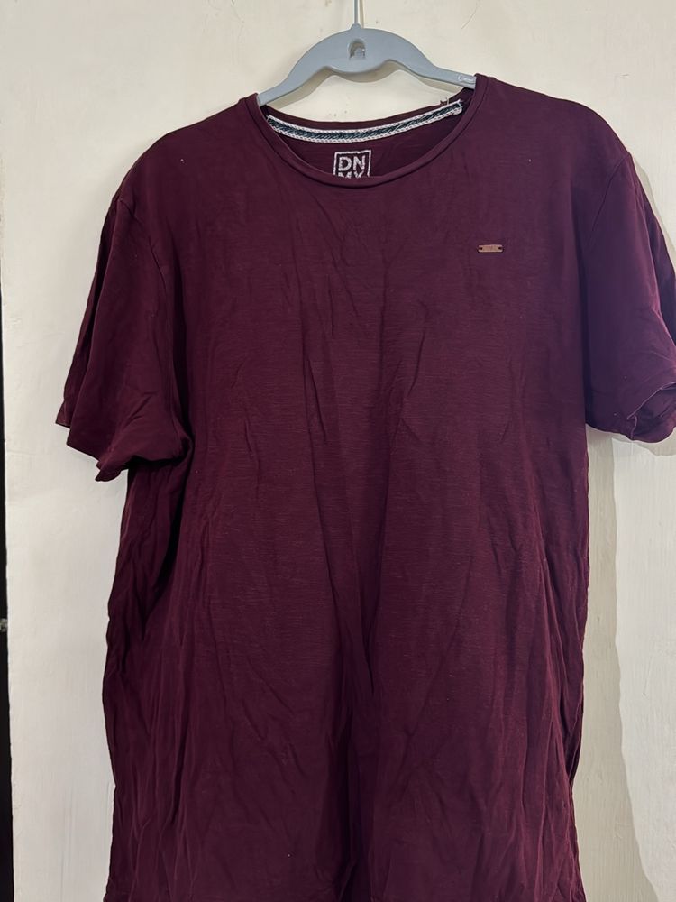 Maroon T-shirt Unisex