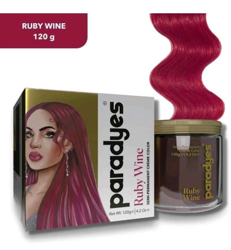 Parades Ruby Wine Semi Permanent Hair Color