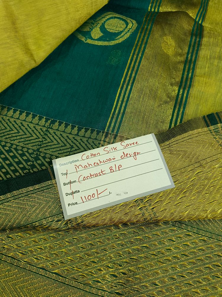 Cotton Silk Saree