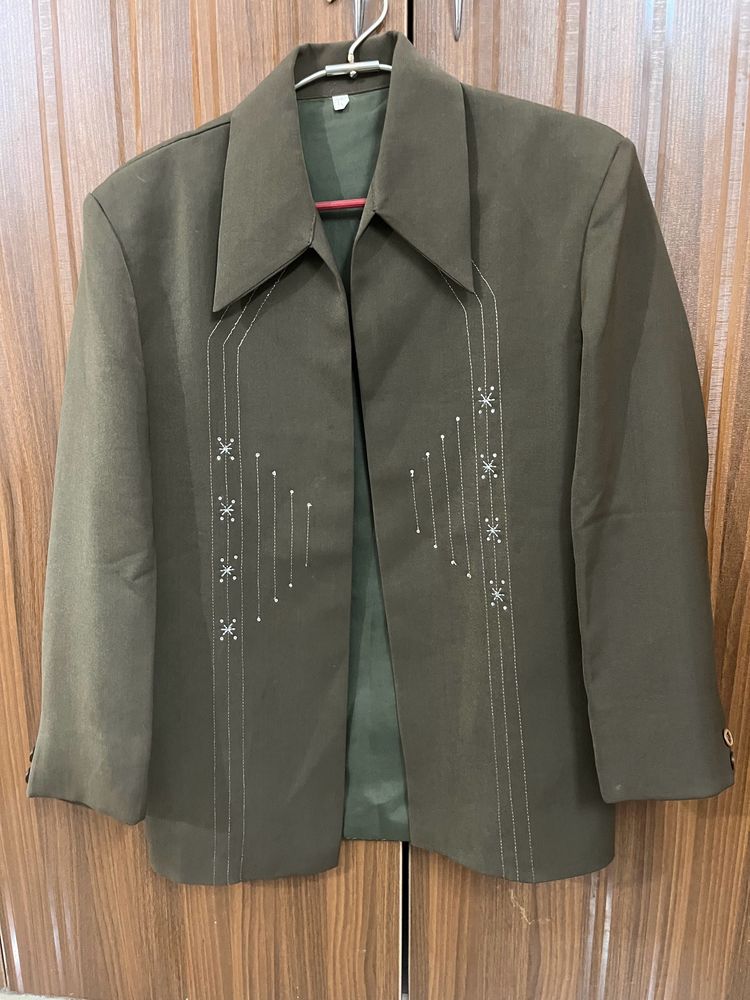 Olive Designer Coat